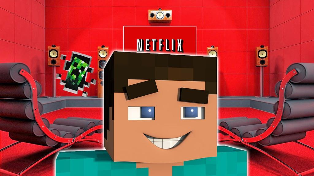 Netflix con Minecraft
