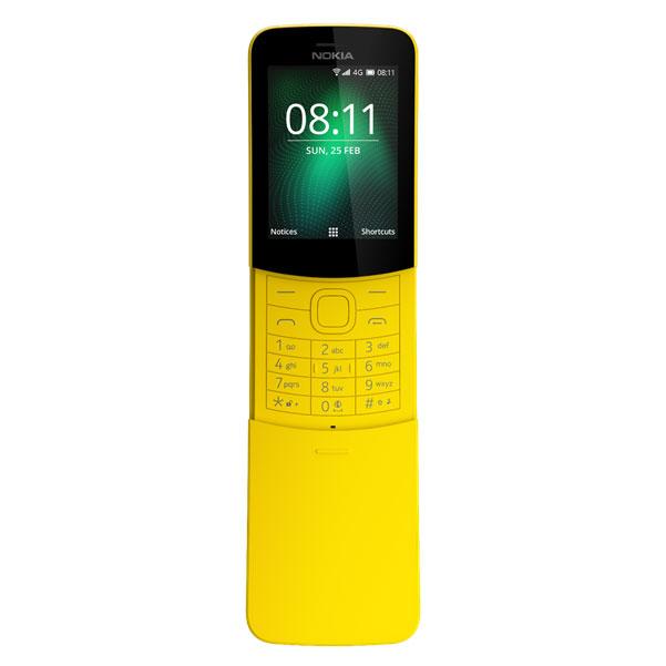 Nokia 8110 Reloaded de color amarillo