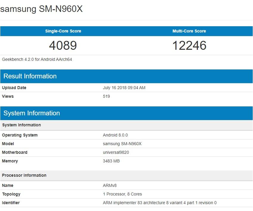 Procesador del Samsung Galaxy S10 (1)