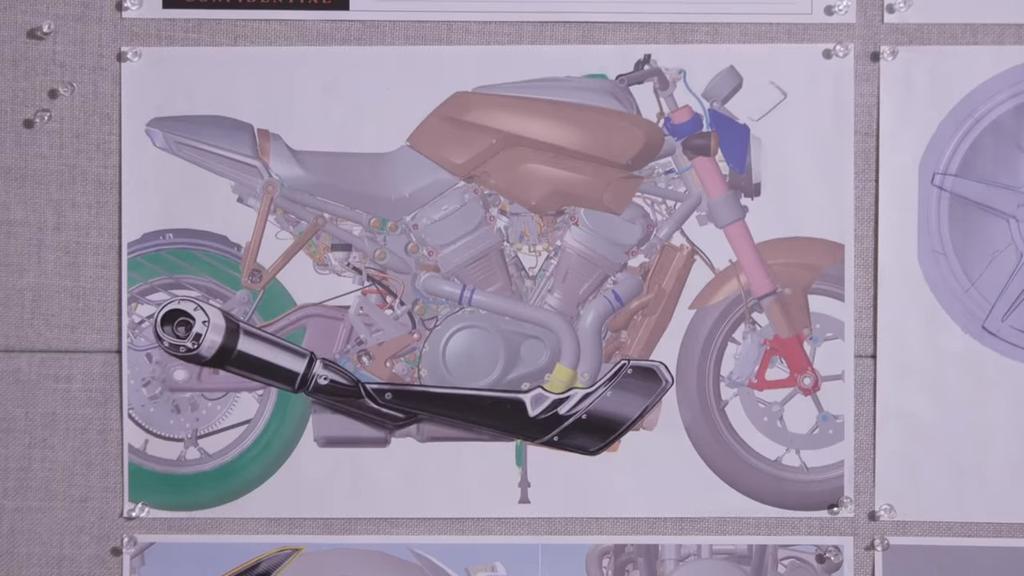 Diseño de la moto eléctrica Harley-Davidson LiveWire