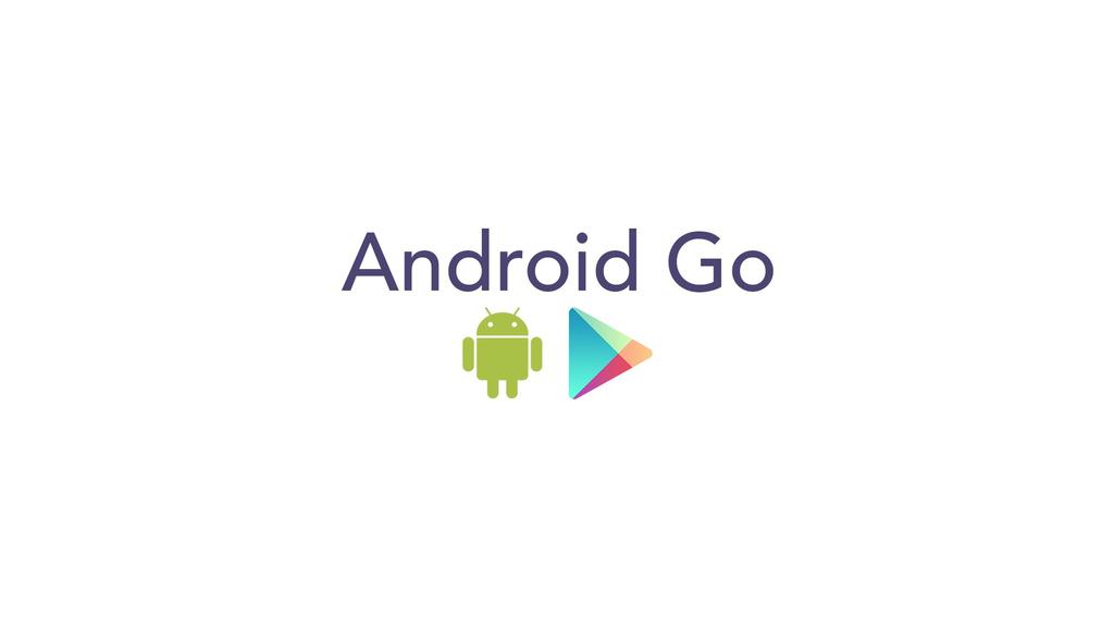 Logo de Android Go