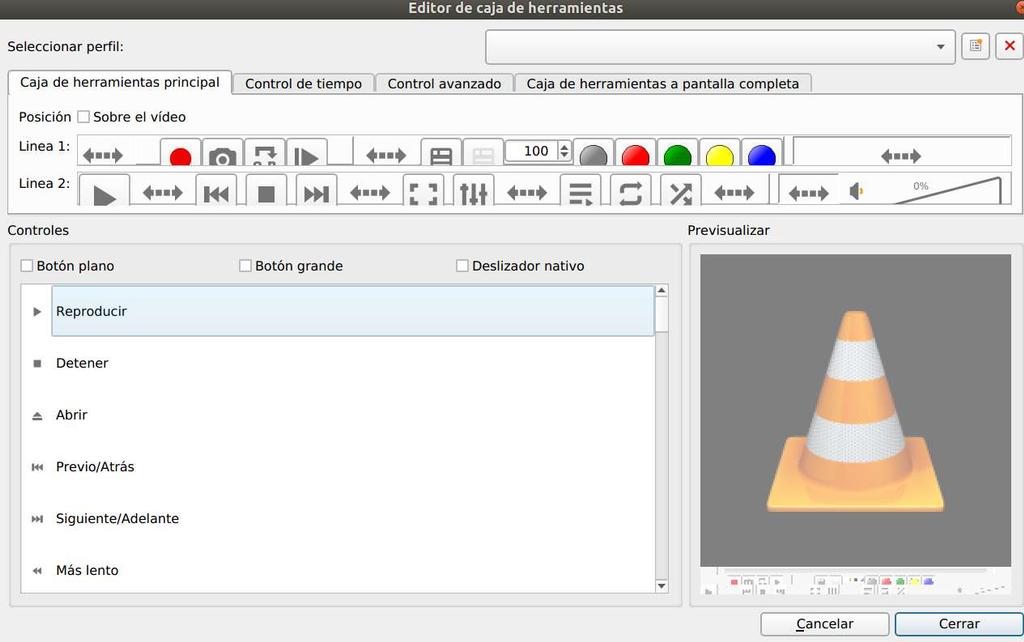 Personalizar la interfaz del reproductor multimedia VLC