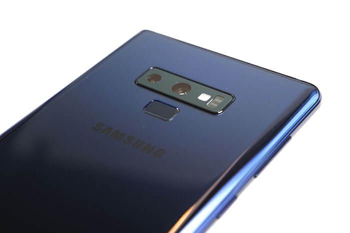 Cámara dual del Samsung Galaxy Note9