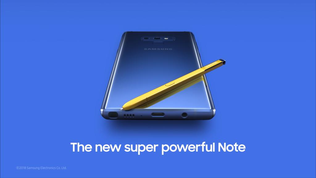 S Pen del Samsung Galaxy Note 9