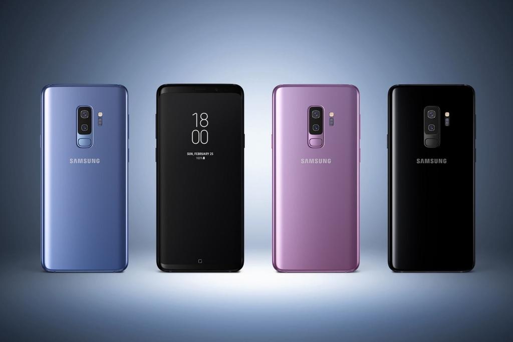 Samsung Galaxy S9 Plus por detrás