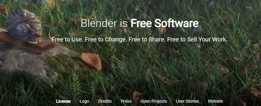 Web aplicación Blender