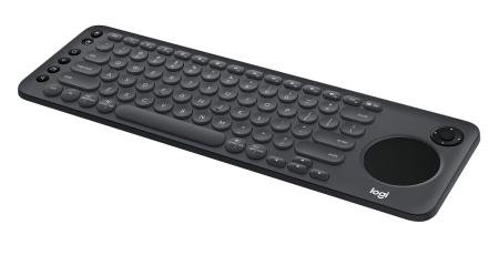 Diseño del tecldo Logitech K600 Keyboard para Smart TV
