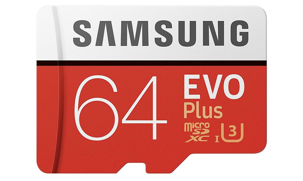 Tarjeta Samsung EVO Plus de 64 GB