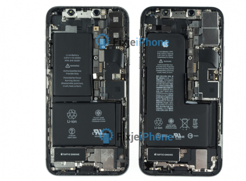 Este desmontaje del iPhone XS muestra las diferencias con el iPhone X