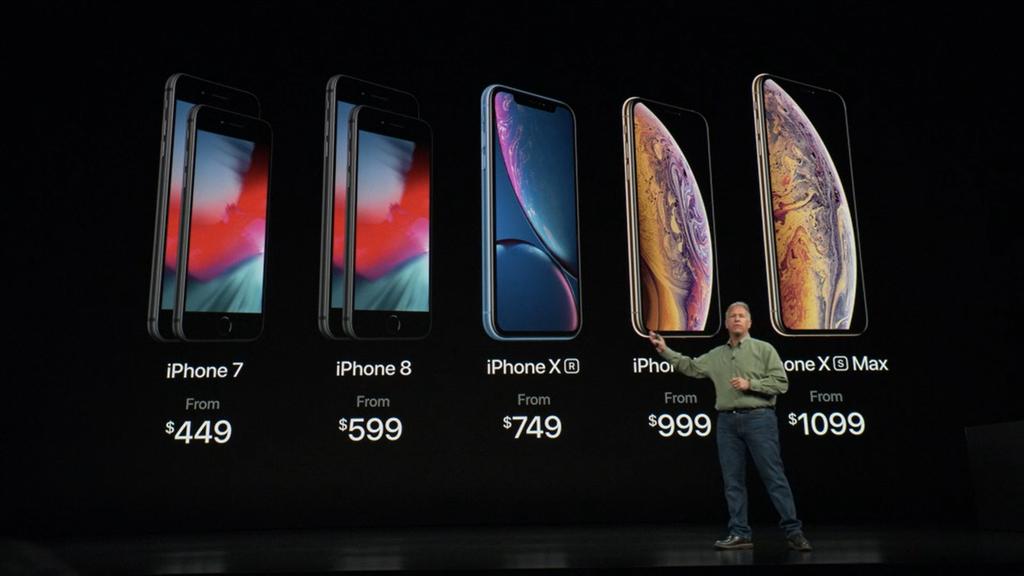Precios del iPhone Xs