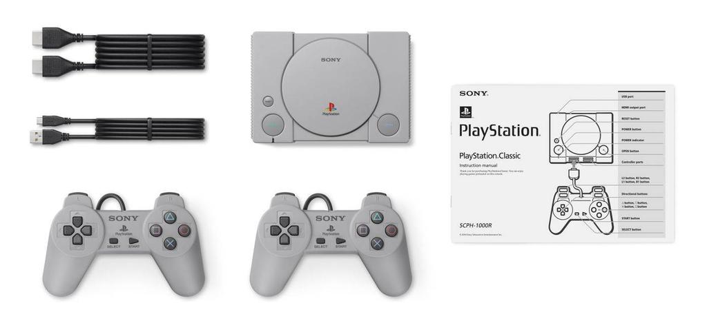 Componentes de la PlayStation Classic