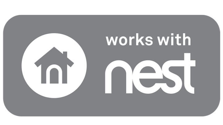 Logotip de Nest con fondo blanco