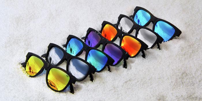 Colores de los cristales de las gafas Luppo