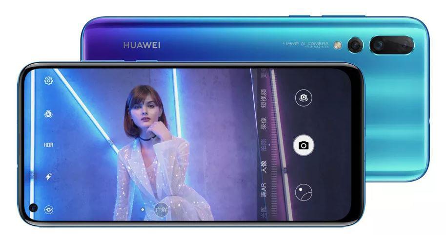 Diseño de la pantalla del Huawei Nova 4