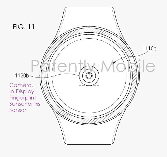 Patente de la Samsung Galaxy Watch
