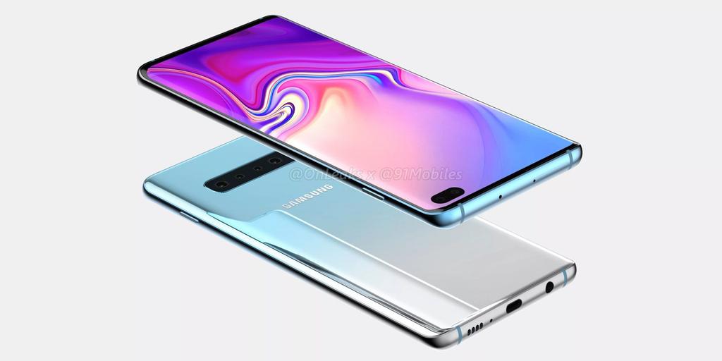 Concepto del Samsung Galaxy S10