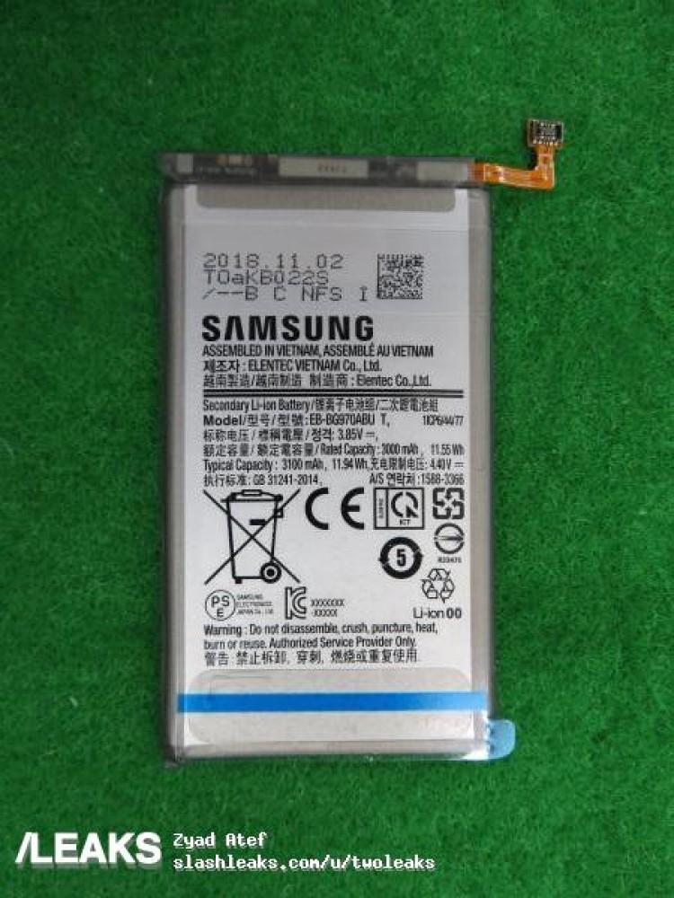 Batería del Samsung Galaxy S10