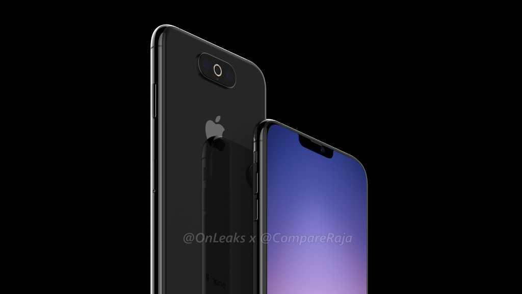 iPhone 2019 con fondo negro