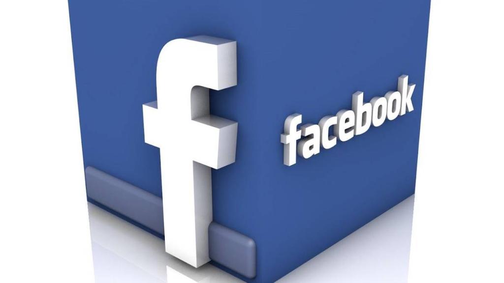 Logotipo 3D de Facebook