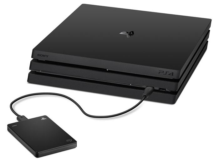 Disco Seagate Game Drive for PS4 conectado