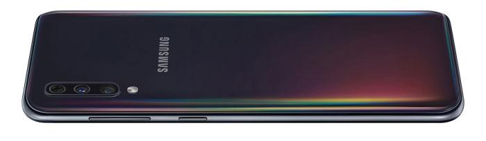 Imagen lateral del Samsung Galaxy A50