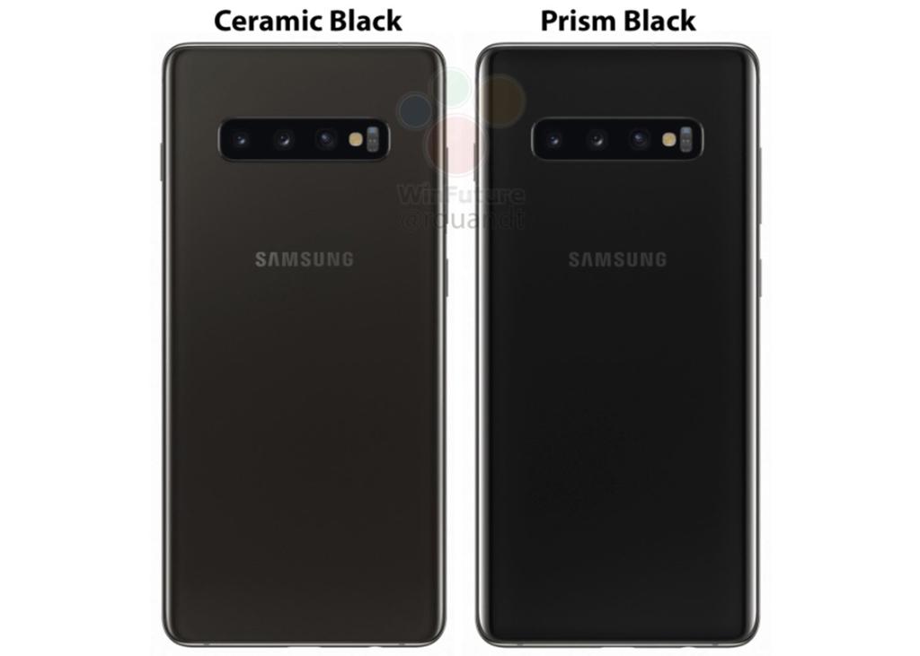 Color negro cerámico de Samsung Galaxy S10