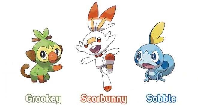 Personajes inicales en Pokémon Espada y Pokémon Escudo