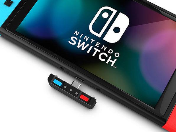 Uso del accesorio Bluetooth para Nintendo Switch