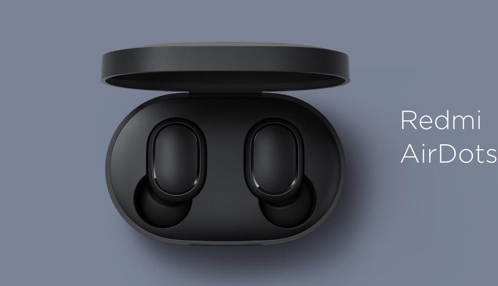 Diseño los de los auriculares Redmi AirDots