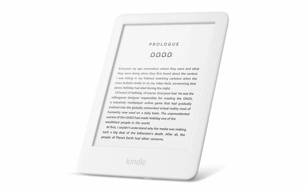 Nuevo Amazon Kindle de color blanco