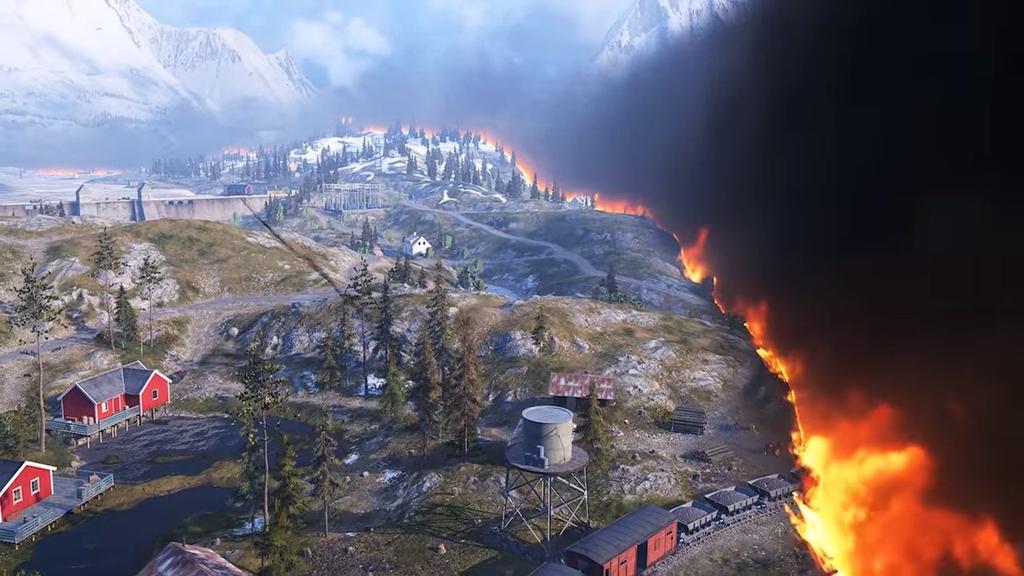 Anillo de fuego en Battlefield 5 Firestorm