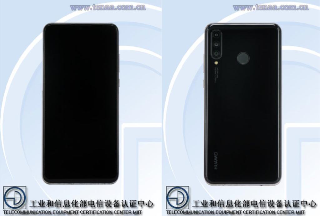 Imagen del diseño del Huawei P30 Lite
