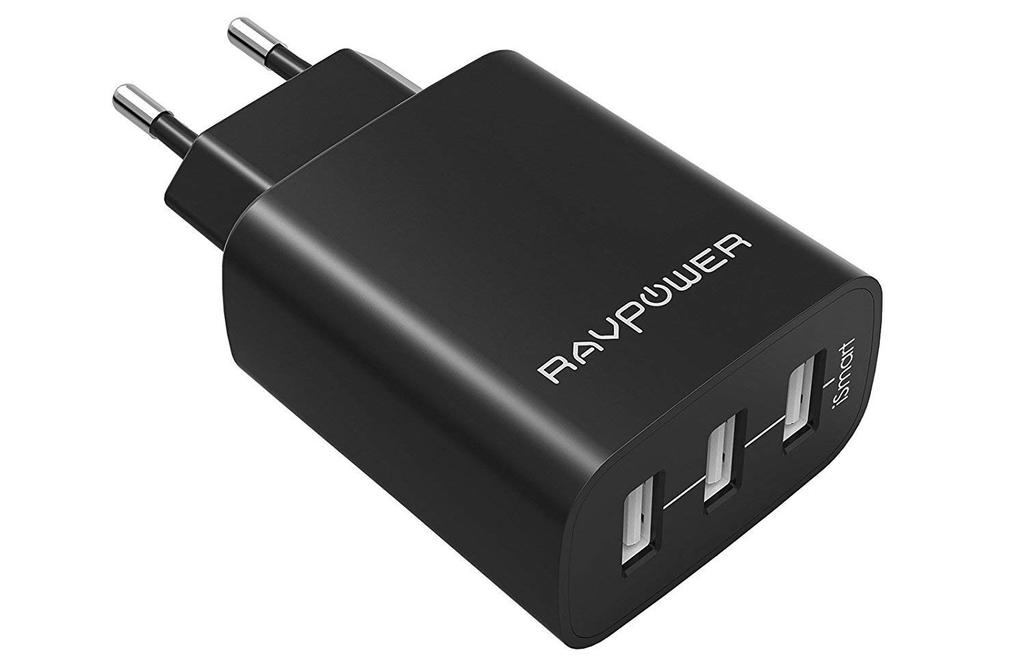 cargador RAVPower 3 Puertos USB