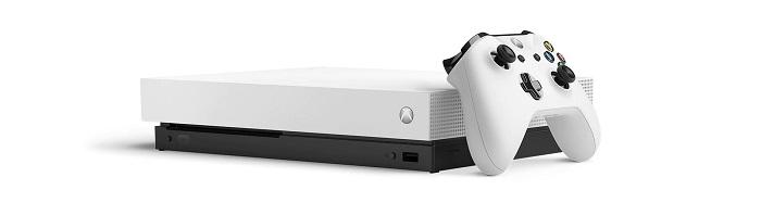 Consola Xbox One X de color blanco