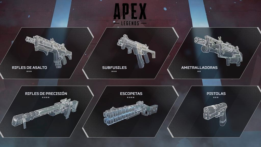 Armas de Apex Legends