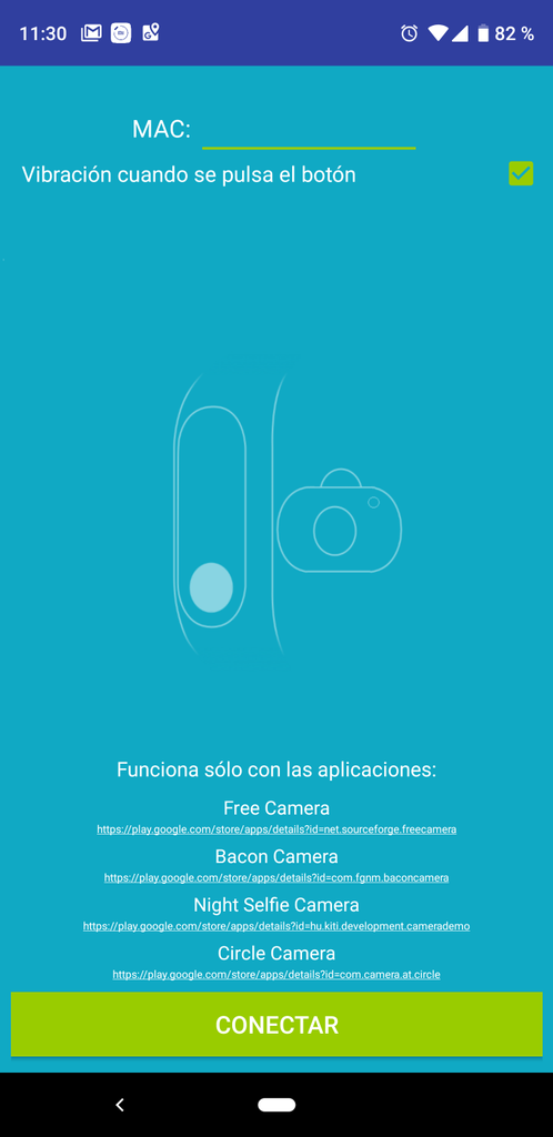 Aplicación Mi Band 23 & Amazfit Selfie para Xiaomi Mi Band 3