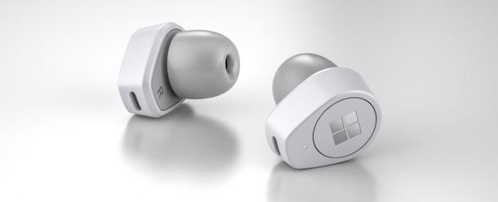 Posible diseño de los auriculares Surface Buds de Microsoft