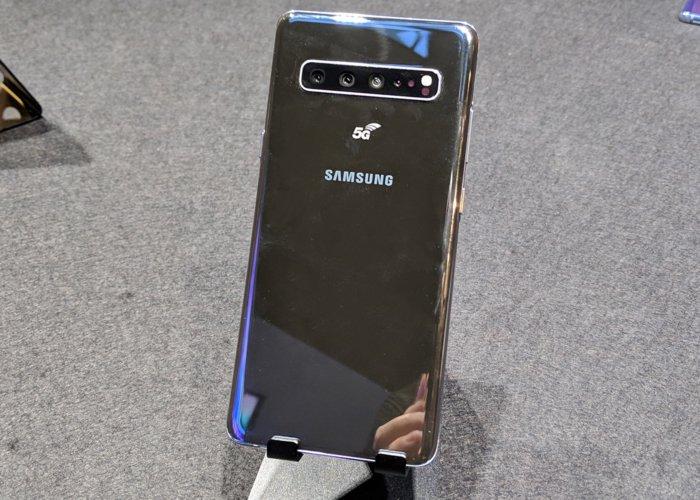 Trasera del teléfono Samsung Galaxy S10 5G