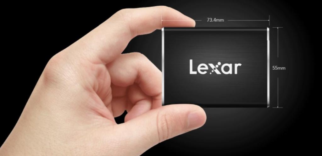 Dimensiones del disco Lexar Professional SL100 Pro