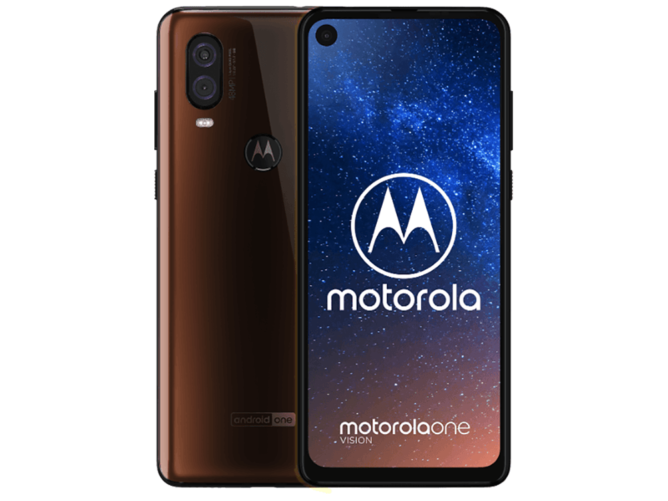 Diseño del Motorola One Vision