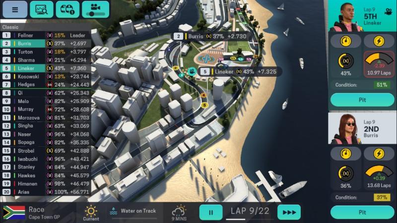 Juego Android Motorsport Manager Mobile 3