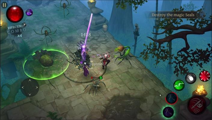 Juego Android Blade Bound: Hack and Slash of Darkness Action RPG