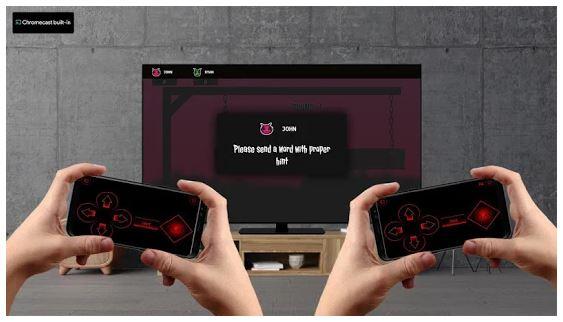 Juego Hangman Chromecast Multiplayer Game
