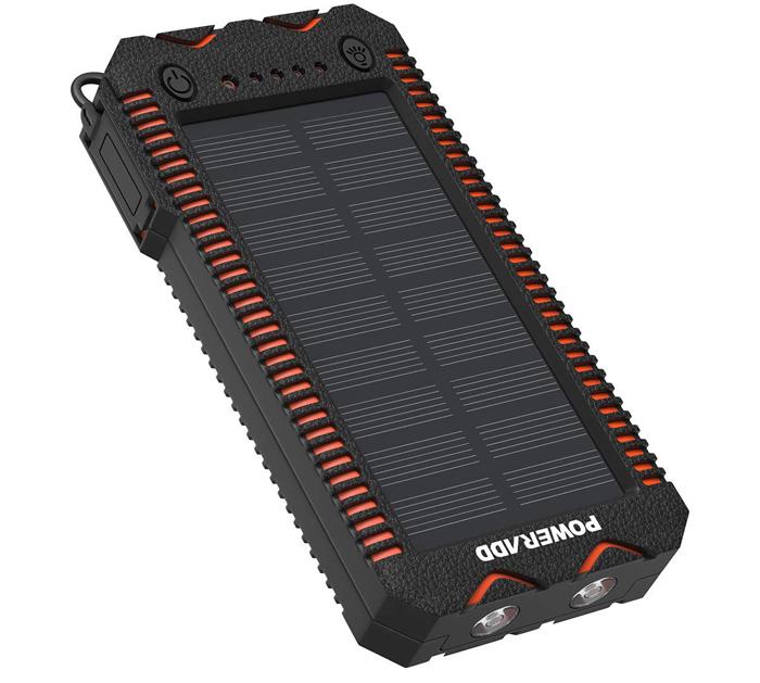 Batería externa POWERADD Cargador Solar Portátil