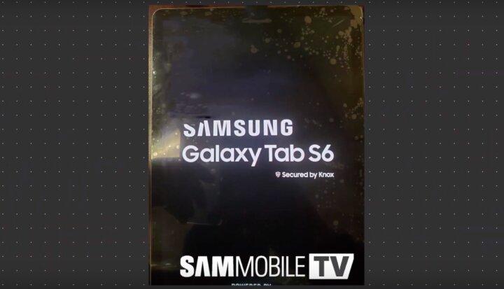 Pantalla de la Samsung Galaxy Tab S6