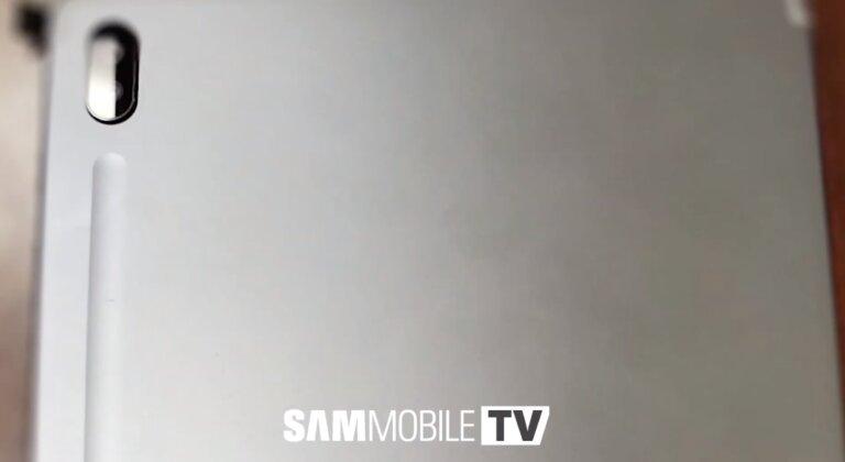 Cámara de la Samsung Galaxy Tab S6