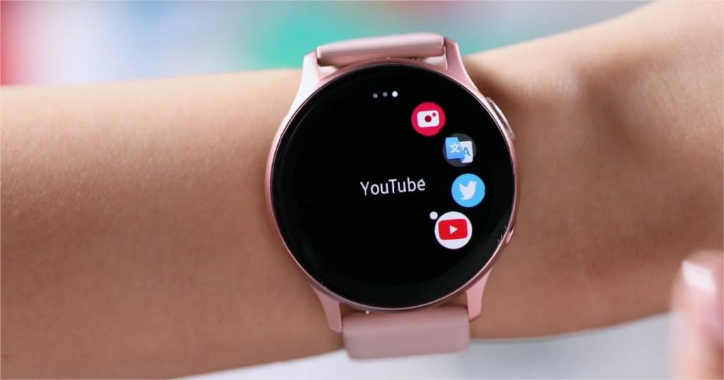 YouTube en el Samsung Galaxy Watch Active2