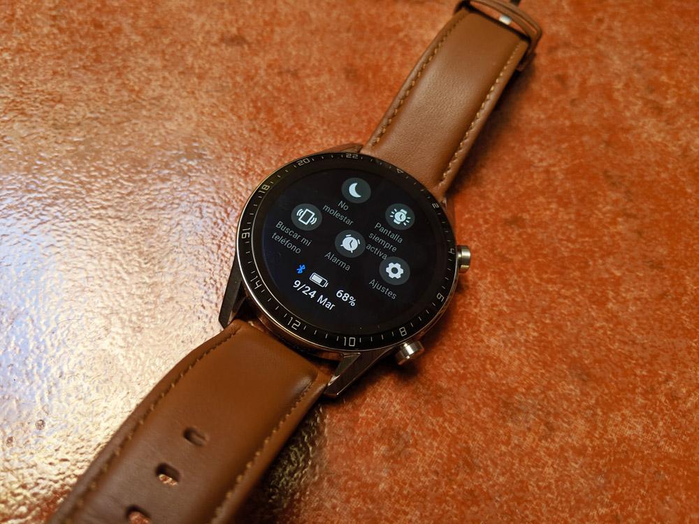 Ajustes rápidos Huawei Watch GT 2
