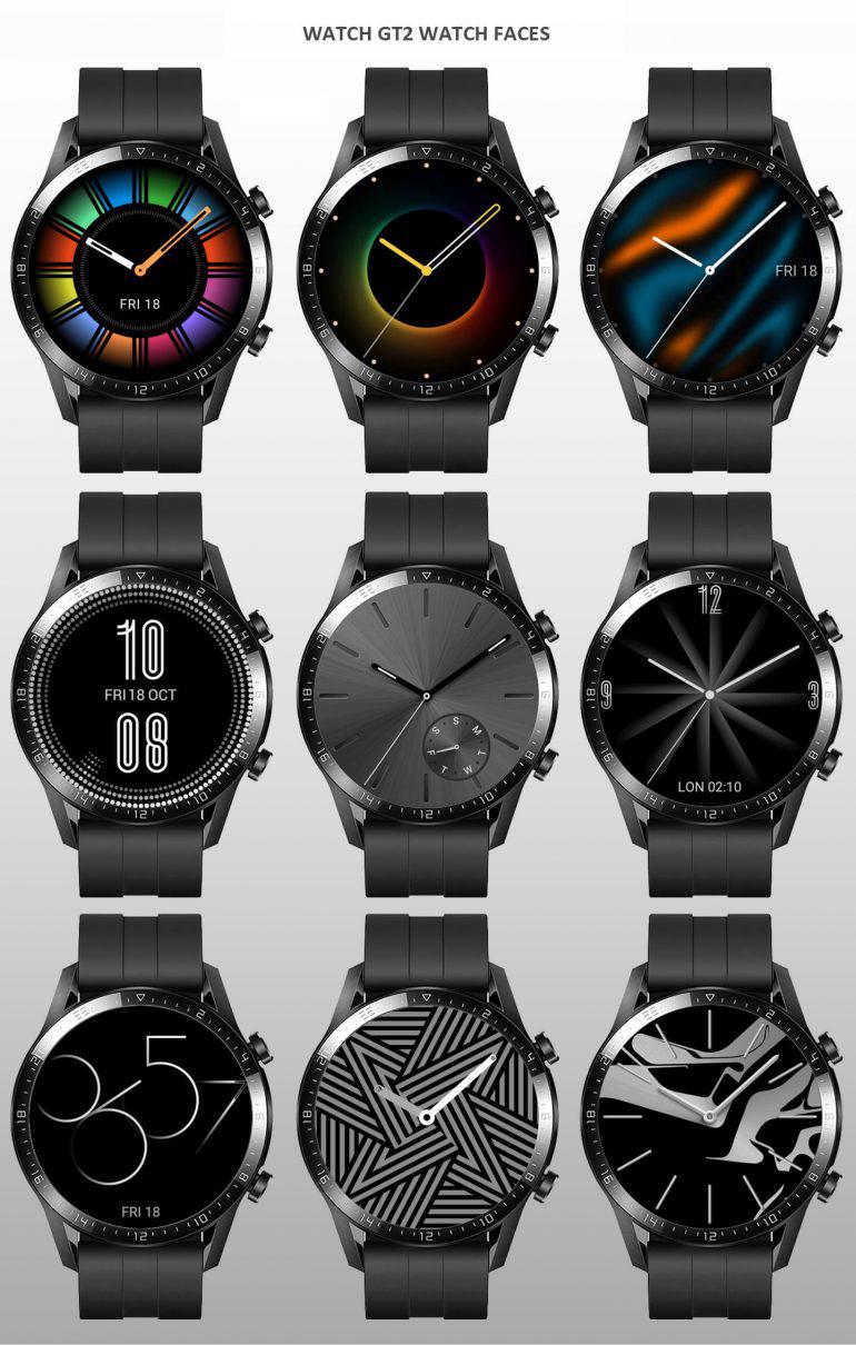 Interfaces Huawei Watch GTA2