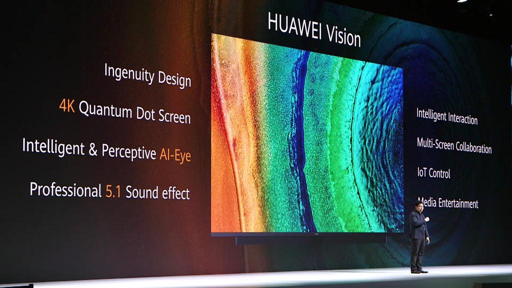 Pantalla de la Smart TV Huawei Vision